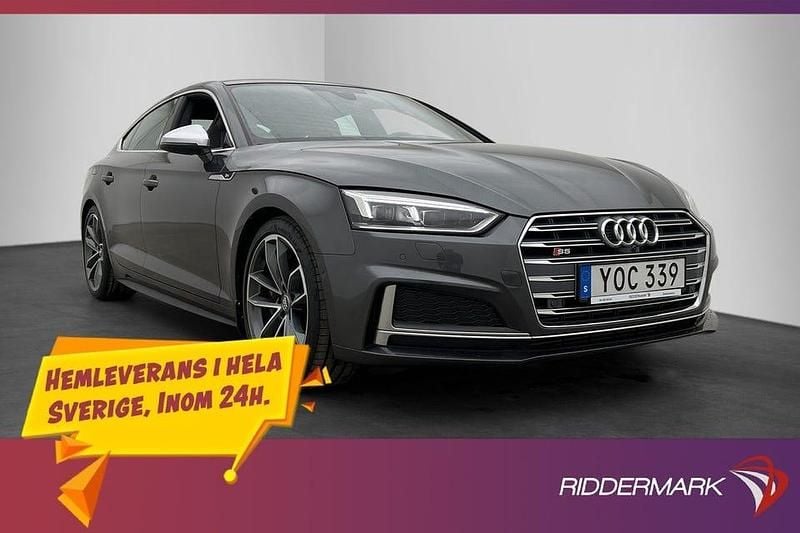 Grå Begagnad 2018 Audi S5 S-Line Sportkupé | 499 900 kr - Bild 1/3