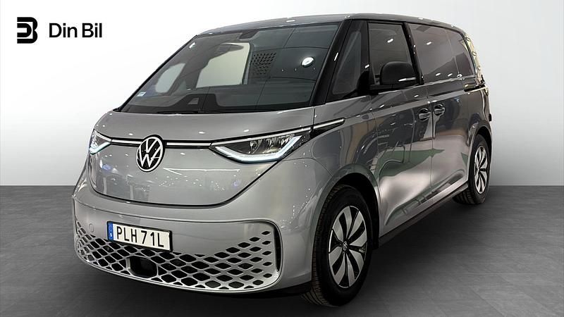 Ny VW ID. Buzz 210 kW (286 HK) 2026 Silver Minibuss