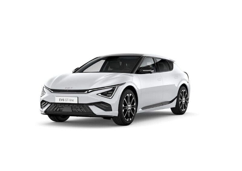 Vit Ny 2025 Kia EV6 2 SUV | 733 300 kr (Dyr) - Bild 1/1