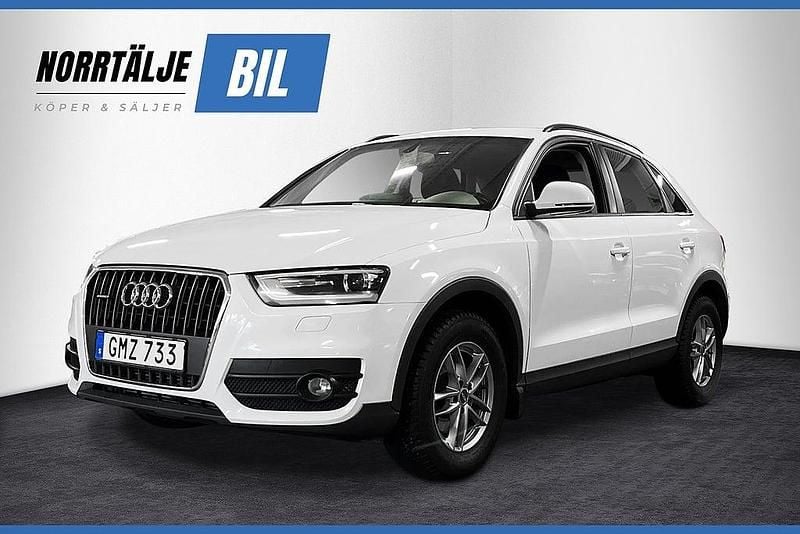 Vit Begagnad 2014 Audi Q3 SUV | 114 900 kr (Bra pris) - Bild 1/3