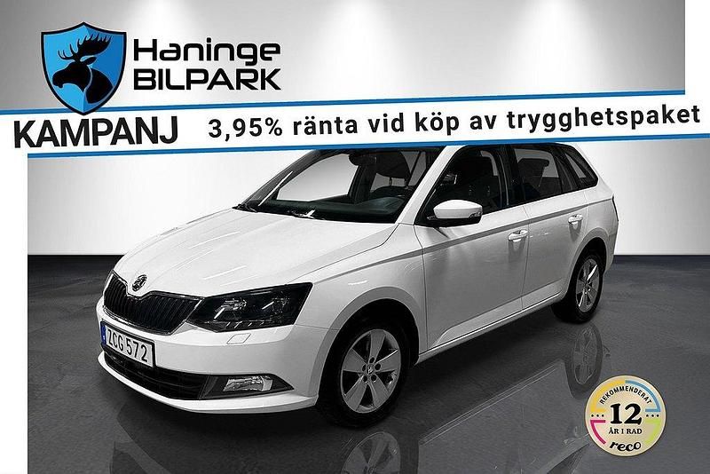 Vit Begagnad 2017 Skoda Fabia Style Kombi | 129 900 kr (Marknadspris) - Bild 1/2