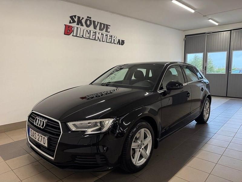 Begagnad Audi A3 Proline 116 HK (85 kW) 2019 Svart Sedan