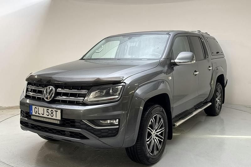 Grå Begagnad 2019 VW Amarok Highline Pickup | 229 000 kr (Bra pris) - Bild 1/4