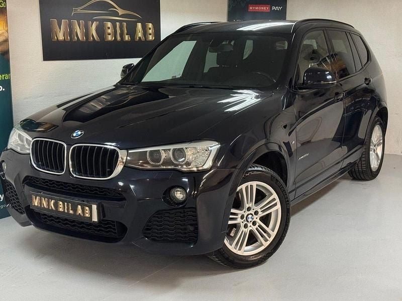 Svart Begagnad 2017 BMW X3 M Sport SUV | 184 900 kr (Marknadspris) - Bild 1/4