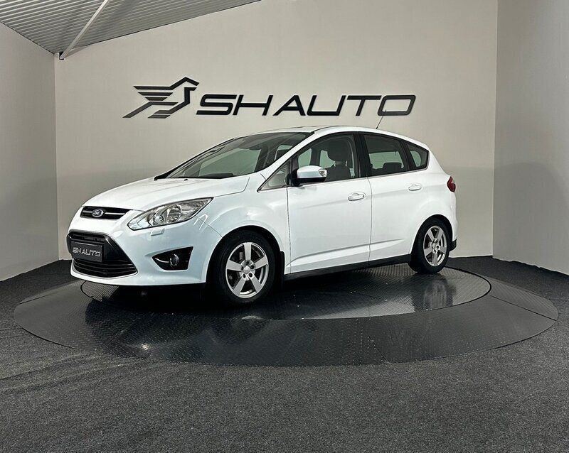 Vit Begagnad 2014 Ford C-MAX Titanium Minibuss | 59 900 kr (Marknadspris) - Bild 1/4