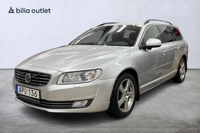 Silver Begagnad 2014 Volvo V70 Kombi | 110 000 kr (Bra pris) - Bild 1/4