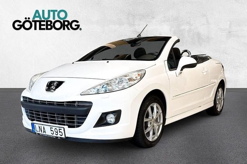 Vit Begagnad 2013 Peugeot 207 CC Cab | 69 500 kr (Marknadspris) - Bild 1/3