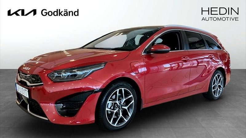 Röd (red) Ny 2024 Kia Ceed Sportswagon Advance Kombi | 339 000 kr (Bra pris) - Bild 1/4
