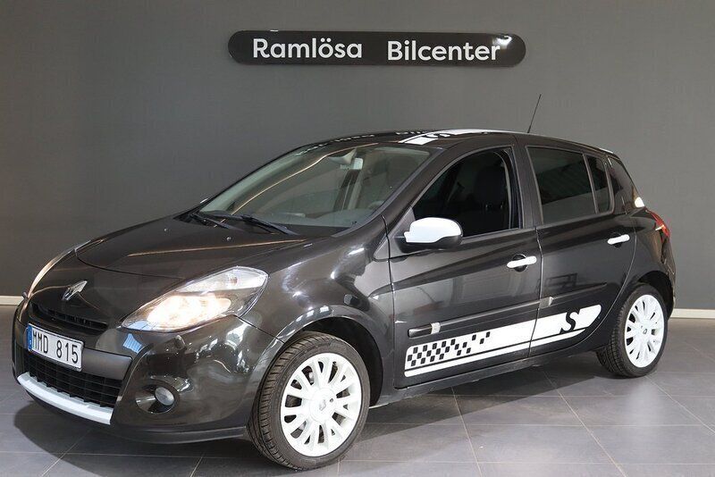 Begagnad Renault Clio R.S. 101 HK (74 kW) 2010 Svart Halvkombi