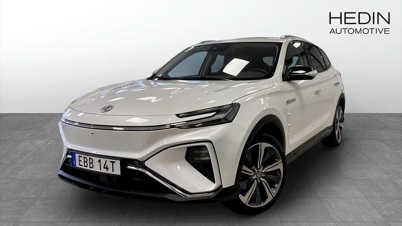 Vit (white) Begagnad 2022 MG Marvel R Performance SUV | 289 900 kr - Bild 1/4