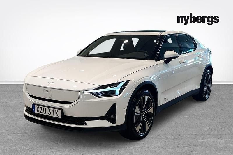 Vit Begagnad 2024 Polestar 2 Plus Sedan | 479 000 kr (Bra pris) - Bild 1/4