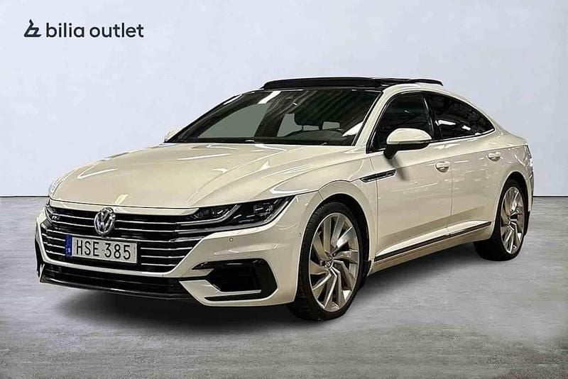 Vit Begagnad 2018 VW Arteon Halvkombi | 249 900 kr - Bild 1/1