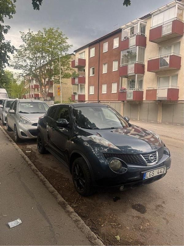 Blå Begagnad 2011 Nissan Juke SUV | 39 000 kr (Superpris) - Bild 1/4