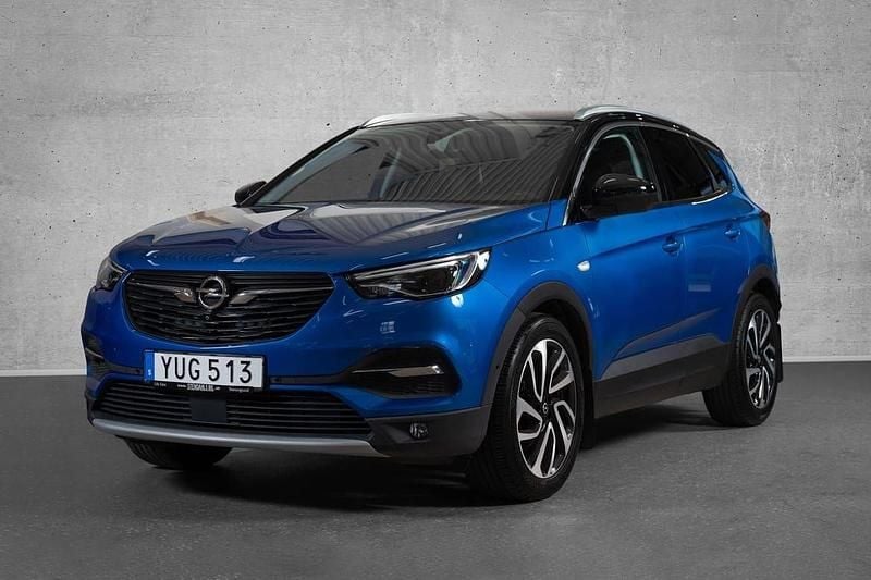 Blå Begagnad 2018 Opel Grandland X SUV | 189 900 kr (Marknadspris) - Bild 1/4