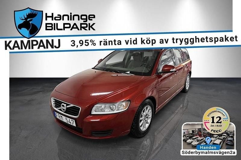Röd Begagnad 2010 Volvo V50 Kombi | 69 995 kr (Marknadspris) - Bild 1/2