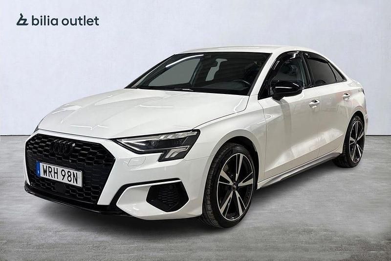 Begagnad Audi A3 Comfort 150 HK (110 kW) 2020 Vit Sedan
