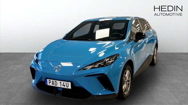 Blå (blue) Begagnad 2023 MG MG4 EV Halvkombi | 234 800 kr (Superpris) - Bild 1/4