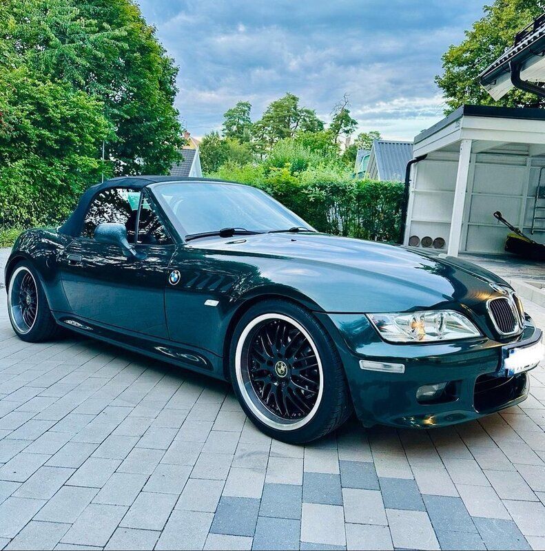 Grön Begagnad 2000 BMW Z3 Cab | 129 000 kr - Bild 1/4
