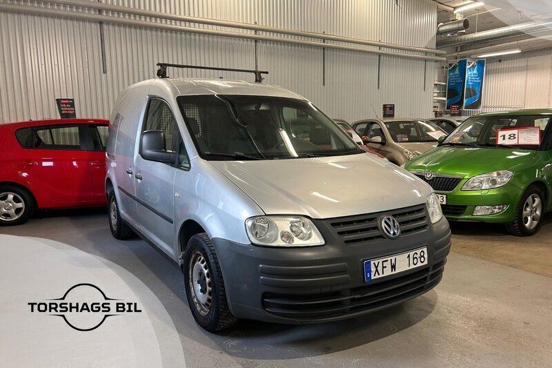 Silver Begagnad 2006 VW Caddy Minibuss | 39 900 kr (Marknadspris) - Bild 1/4