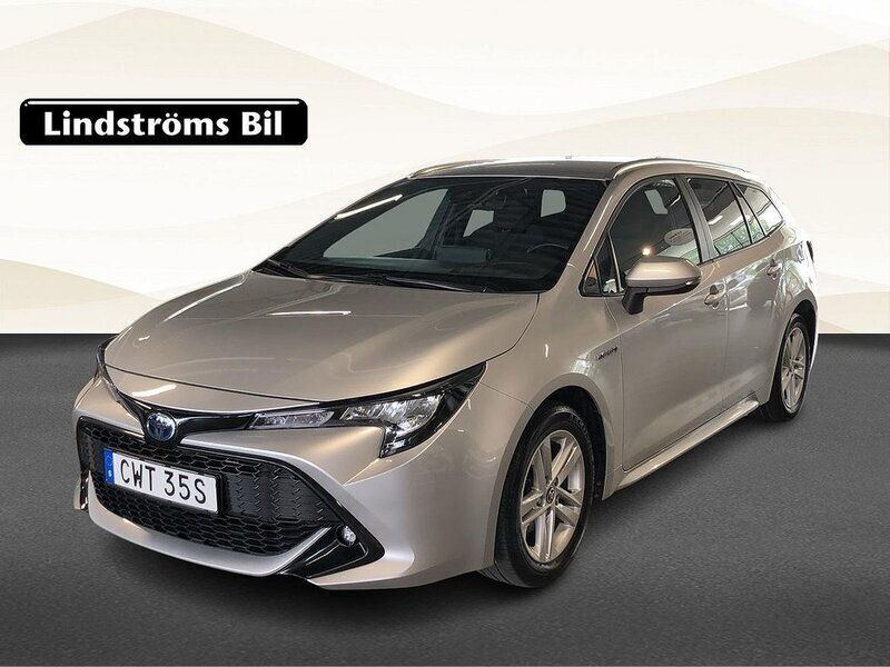 Silver Begagnad 2020 Toyota Corolla H3 Smart Kombi | 239 900 kr (Marknadspris) - Bild 1/3