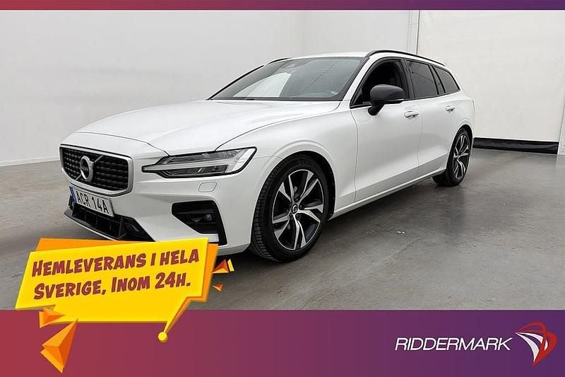 Vit Begagnad 2019 Volvo V60 R-Design Kombi | 319 900 kr (Lite dyr) - Bild 1/3