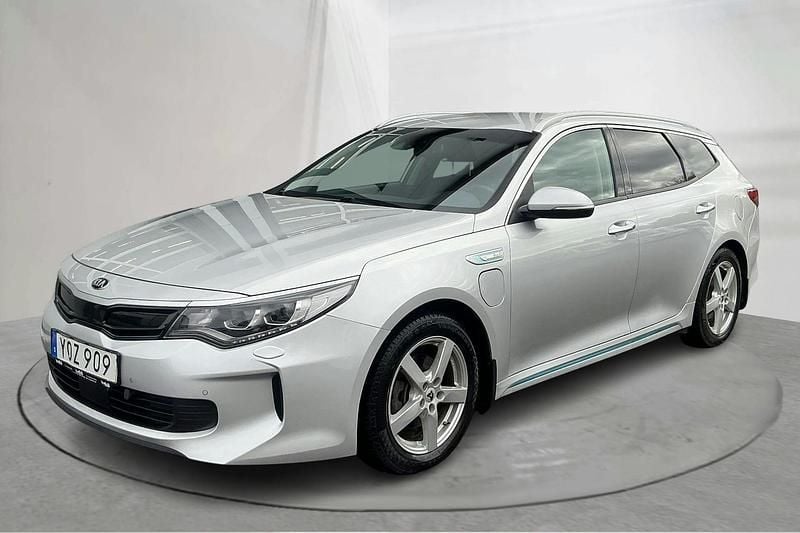 Grå Begagnad 2018 Kia Optima 2 Kombi | 168 000 kr - Bild 1/4