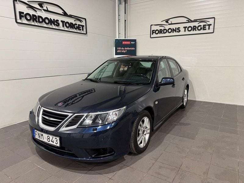 Blå Begagnad 2010 Saab 9-3 Sedan | 49 800 kr (Bra pris) - Bild 1/4