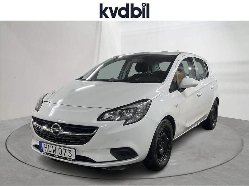 Vit Begagnad 2018 Opel Corsa | 129 900 kr (Marknadspris) - Bild 1/3