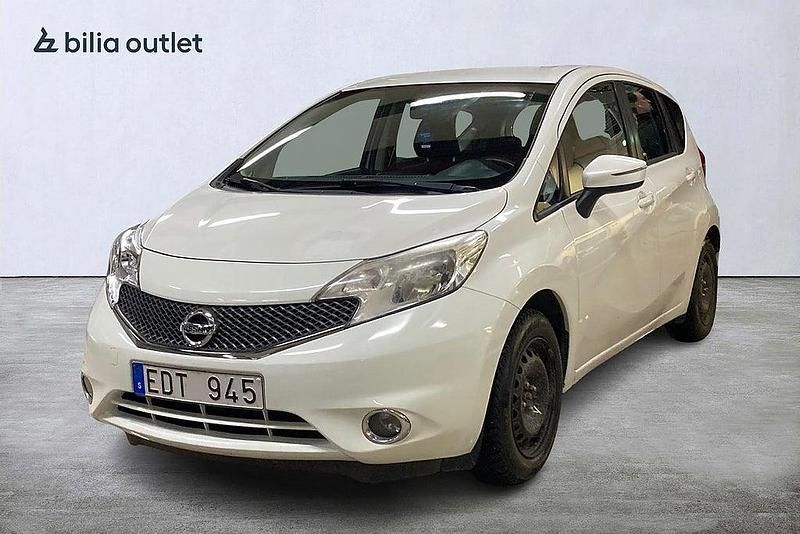 Begagnad Nissan Note 80 HK (58 kW) 2013 Vit Halvkombi