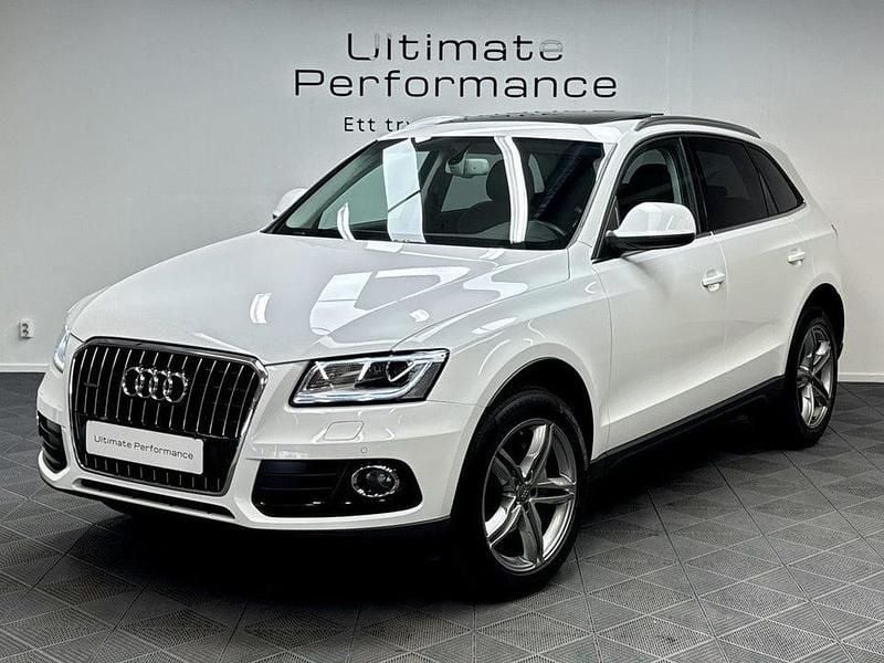 Vit Begagnad 2014 Audi Q5 SUV | 169 000 kr (Marknadspris) - Bild 1/4