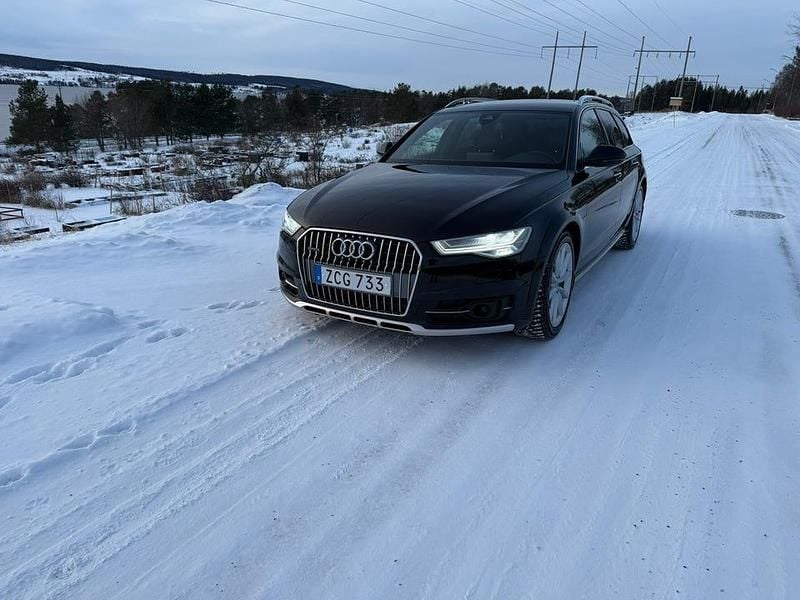 Begagnad Audi A6 Allroad 218 HK (160 kW) 2018 Svart och lackad i samma runt skärmar Kombi