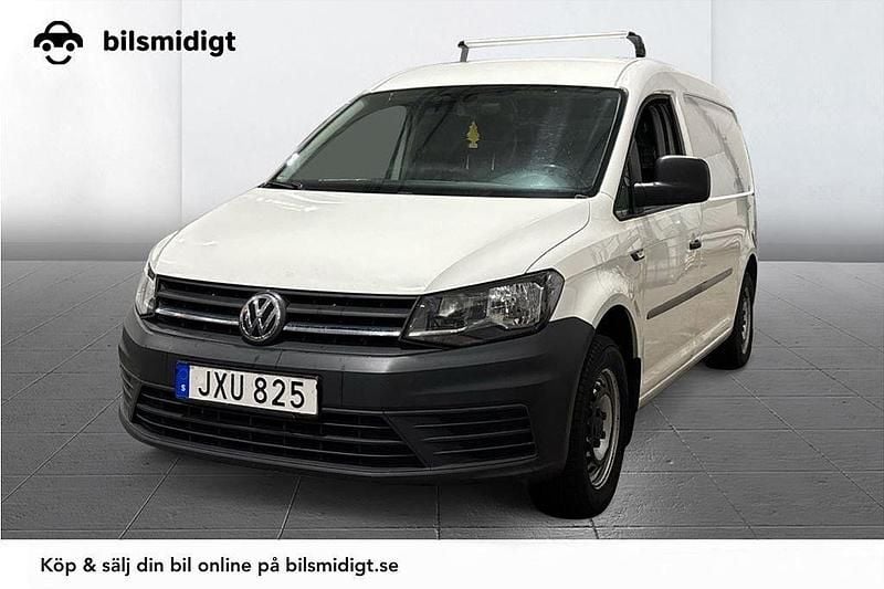 Vit Begagnad 2018 VW Caddy Maxi Minibuss | 124 900 kr (Marknadspris) - Bild 1/3