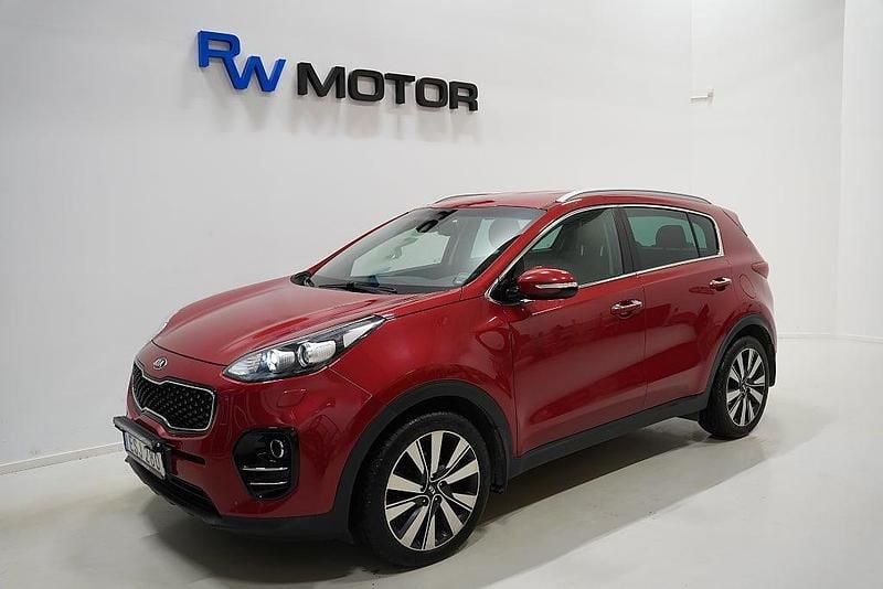Röd Begagnad 2016 Kia Sportage Advance SUV | 149 800 kr (Marknadspris) - Bild 1/4