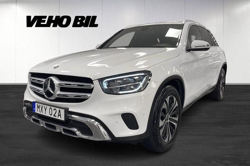 Vit Begagnad 2020 Mercedes GLC220 SUV | 349 000 kr (Bra pris) - Bild 1/4