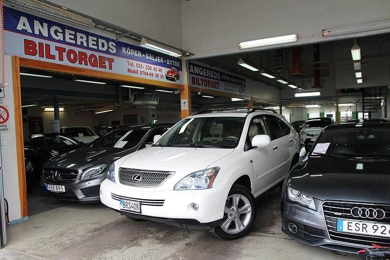 Mörkgrå Begagnad 2008 Lexus RX400h SUV | 79 999 kr (Marknadspris) - Bild 1/4