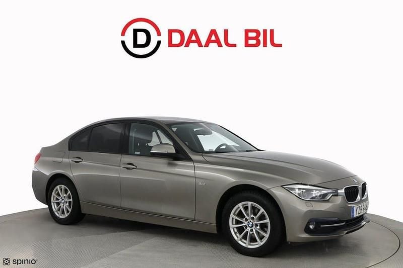 Begagnad BMW 320 Sport Line 190 HK (139 kW) 2017 Silver Sedan