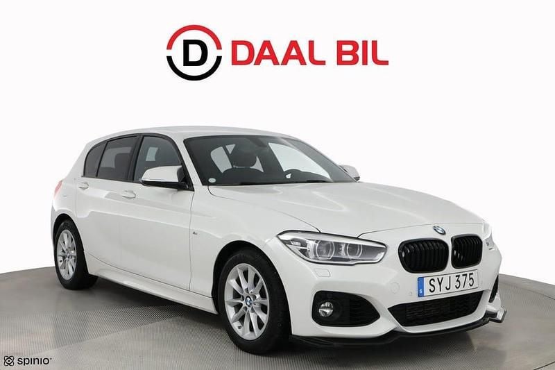 Begagnad BMW 118 M Sport 136 HK (100 kW) 2018 Vit Halvkombi
