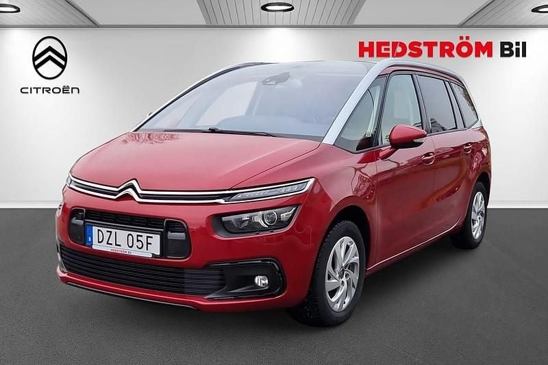 Röd Begagnad 2019 Citroën C4 SpaceTourer Shine Minibuss | 179 000 kr - Bild 1/4