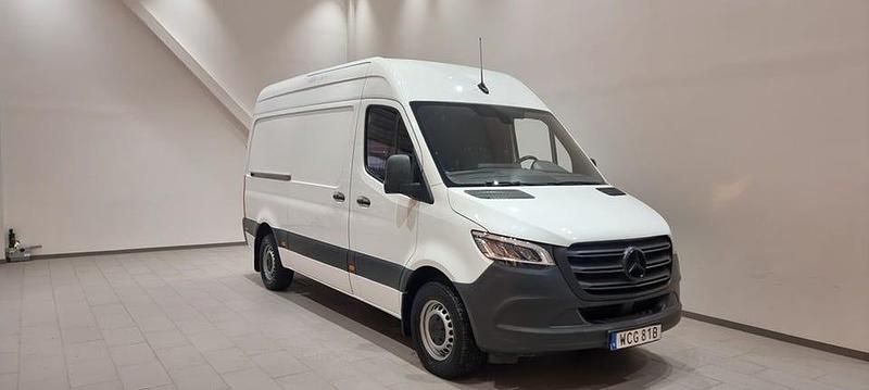 Vit Begagnad 2020 Mercedes Sprinter Van | 349 000 kr (Marknadspris) - Bild 1/4