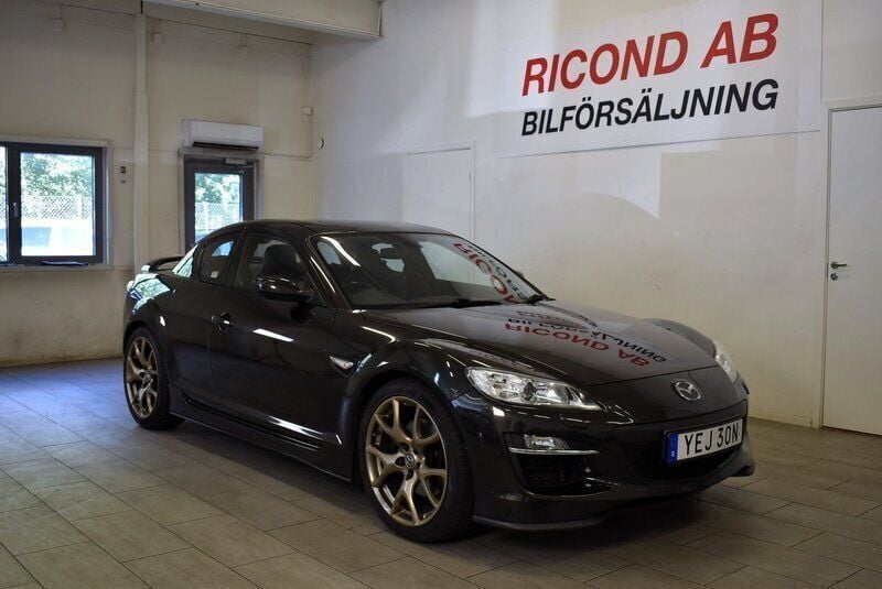 Svart Begagnad 2008 Mazda RX8 Halvkombi | 99 900 kr - Bild 1/4