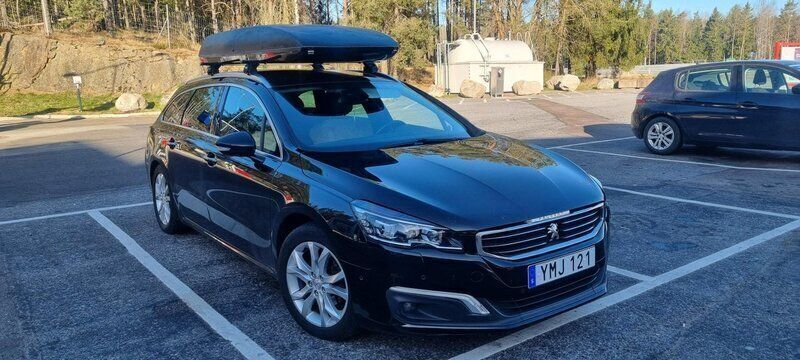 Svart Begagnad 2017 Peugeot 508 Kombi | 145 000 kr (Lite dyr) - Bild 1/4