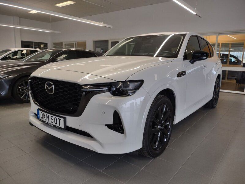 Vit Begagnad 2024 Mazda CX-60 Homura-Line SUV | 489 900 kr (Dyr) - Bild 1/4