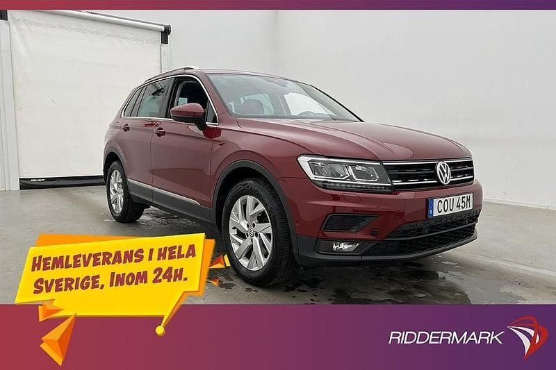 Röd Begagnad 2020 VW Tiguan SUV | 289 900 kr (Bra pris) - Bild 1/3