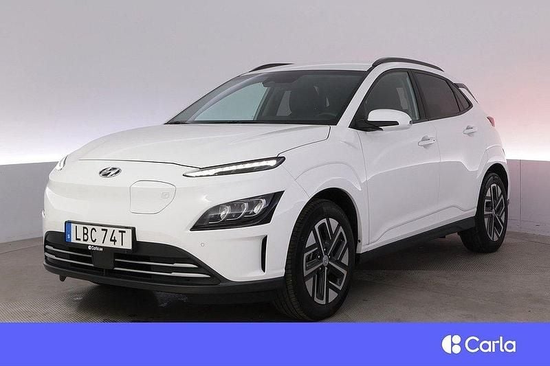 Vit Begagnad 2022 Hyundai Kona Essential SUV | 219 900 kr (Lite dyr) - Bild 1/4