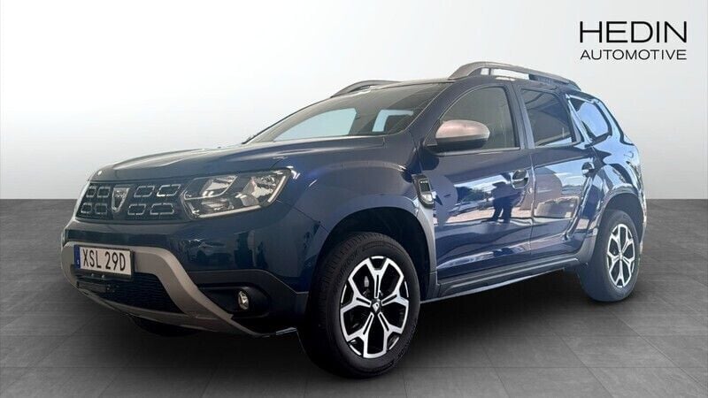 Blå (blue) Begagnad 2019 Dacia Duster SUV | 124 500 kr (Marknadspris) - Bild 1/4