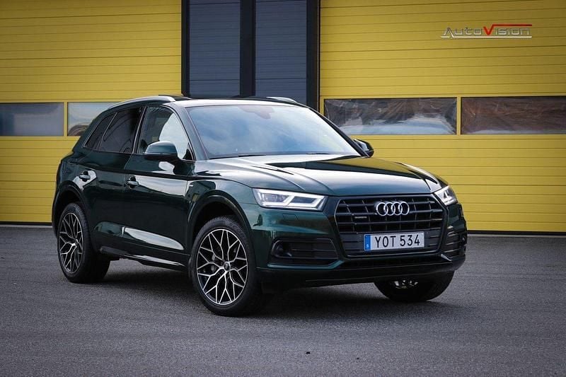 Grön Begagnad 2017 Audi Q5 S-Line SUV | 329 800 kr (Dyr) - Bild 1/4