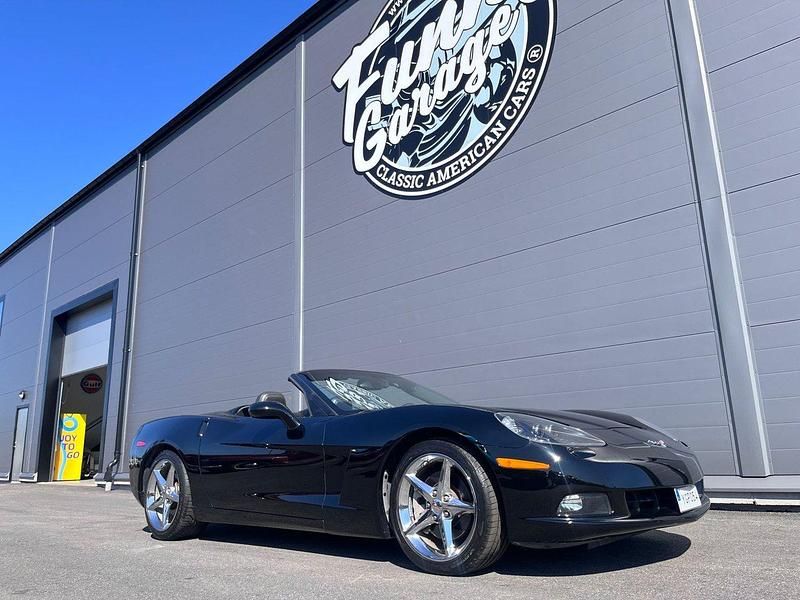Svart Begagnad 2011 Chevrolet Corvette C6 LS Cab | 369 000 kr - Bild 1/4