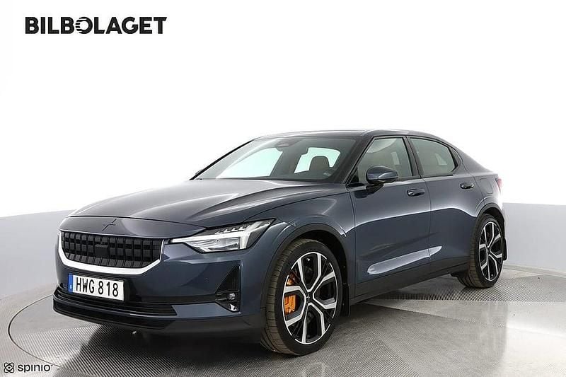 Begagnad Polestar 2 Plus 219 kW (299 HK) 2021 Mörkblå Halvkombi