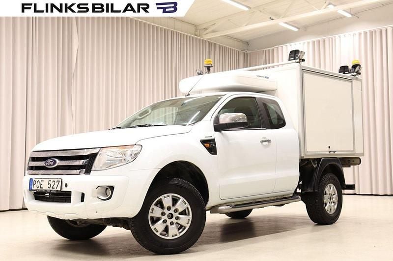 Vit Begagnad 2013 Ford Ranger Pickup | 169 900 kr (Superpris) - Bild 1/4