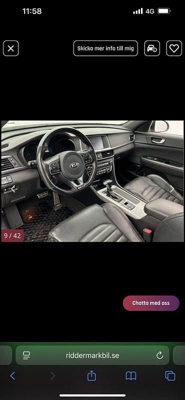 Begagnad Kia Optima Sport 141 HK (103 kW) 2017 Kombi